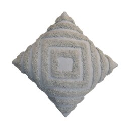Rackhams Grey Diamond Cushion Set of 2 - thumbnail 5