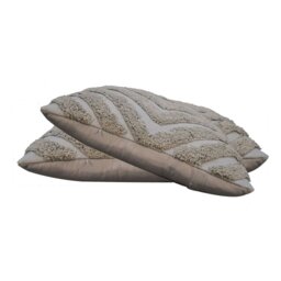 Rackhams Grey Diamond Cushion Set of 2 - thumbnail 3