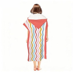 Rackhams Pullover Style Adult Hooded Cloak Bath Towel - Style 10 - thumbnail 4