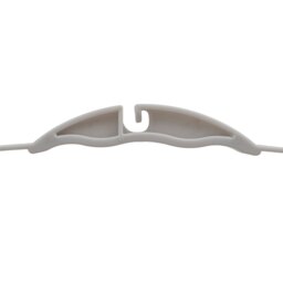 Rackhams Plastic Hanging Peg Basket, Grey - thumbnail 3