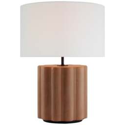 Rackhams Scioto Medium Table Lamp - Signature Collection - Terracotta Stained Concrete
