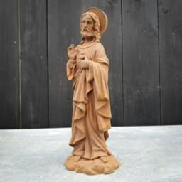 Rackhams Cast Iron Jesus Garden Ornament Home Decor Statue - thumbnail 3