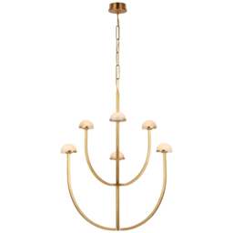 Rackhams Rousseau Small Asymmetric Pendant Light - Bronze - thumbnail 1