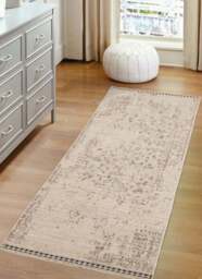 Rackhams Vintage Rug with Cotton Fringe - 80X200 cm - thumbnail 6