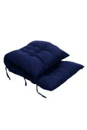 Rackhams 125*48cm Thick Soft Garden Seat Cushion - Blue - One Size - thumbnail 5
