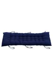 Rackhams 125*48cm Thick Soft Garden Seat Cushion - Blue - One Size - thumbnail 2