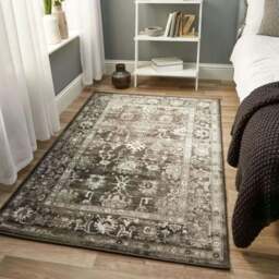 Rackhams Anatolia Dark Grey Vintage Rug - 120X170 cm - thumbnail 4