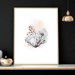 Rackhams Coastal wall art - Set of 3 framed pictures - A4 8.27 x 11.69 in / 21 x 29.7 cm - Satin Photo paper 280 gsm - Oak Frame - thumbnail 5