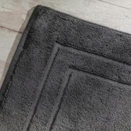 Rackhams Smoke Egyptian Cotton Bath Mat - Single - thumbnail 2