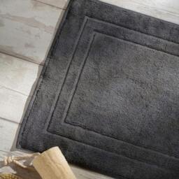 Rackhams Smoke Egyptian Cotton Bath Mat - Single - thumbnail 1