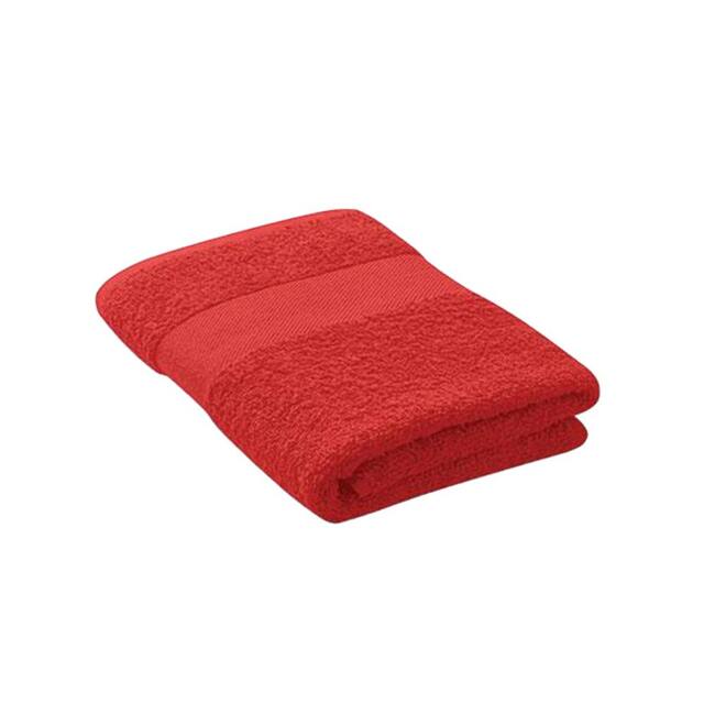 Rackhams Terry Organic Cotton Towel - Red - One Size - Red - 100% Organic Cotton - image 1
