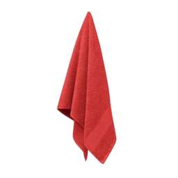 Rackhams Terry Organic Cotton Towel - Red - One Size - Red - 100% Organic Cotton - thumbnail 4