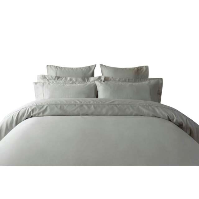 Rackhams Egyptian Cotton Pillowcase - Platinum - 51cm x 75cm - Platinum - 100% Egyptian Cotton
