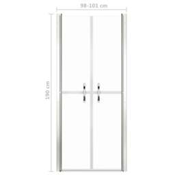 Rackhams Shower Door Clear ESG 101x190 cm - thumbnail 5
