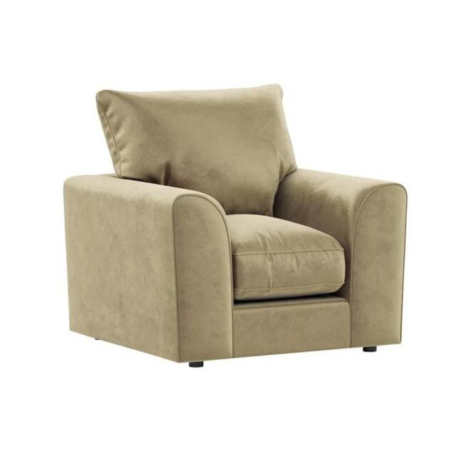 Rackhams Gavelle Living Room Furniture Range - Armchair - Plush Mink - image 1