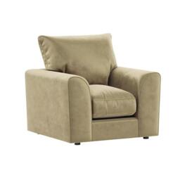 Rackhams Gavelle Living Room Furniture Range - Armchair - Plush Mink - thumbnail 1