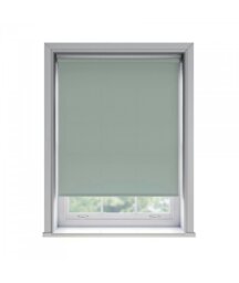 Rackhams No Drill Duck Egg Blue Thermal Blackout Roller Blind (170cm Drop) - 70cm - thumbnail 2