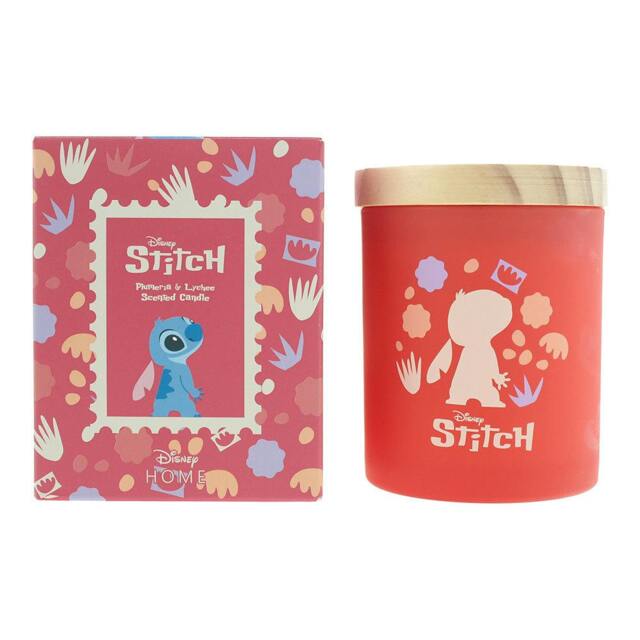 Rackhams Stitch Disney Stitch Plumeria And Lychee Scented Candle 195g