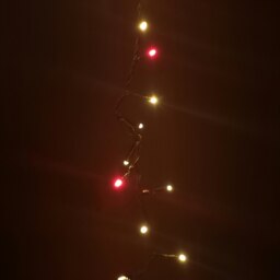 Rackhams 2000 LED 50m Indoor Outdoor Christmas Multi Function Mains Operated String Lights with Timer in Red & Vintage Gold - thumbnail 5