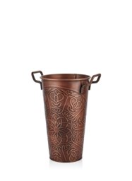 Rackhams Copper Vase - 30 cm (H) x 29 cm (W) x 22 cm (D) - thumbnail 1