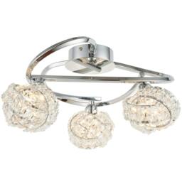 Rackhams Monaco Semi-Flush Ceiling Light - thumbnail 3