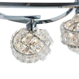 Rackhams Monaco Semi-Flush Ceiling Light - thumbnail 4