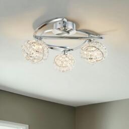 Rackhams Monaco Semi-Flush Ceiling Light - thumbnail 1