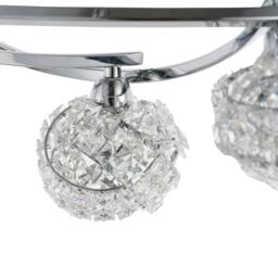 Rackhams Monaco Semi-Flush Ceiling Light - thumbnail 5