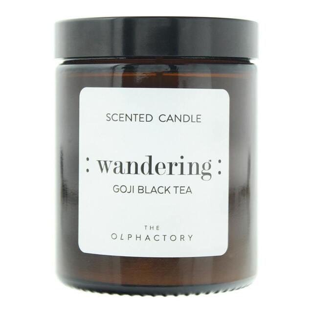 Rackhams Wandering Goji Black Tea Scented Candle 135g