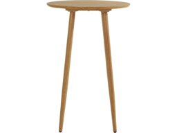 Rackhams Monza round Bar Table 60 centimeter in Oak - Brown - thumbnail 2