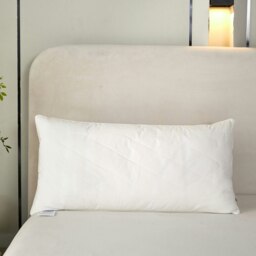 "Rackhams Premium Wool King Size Pillow with Quilted Case, 19 x 35""" - thumbnail 6