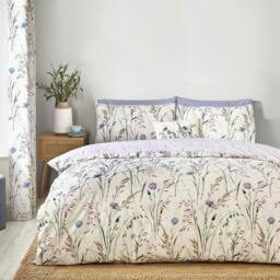 Rackhams Grasmere Duvet Cover Set - Lilac - King - thumbnail 2