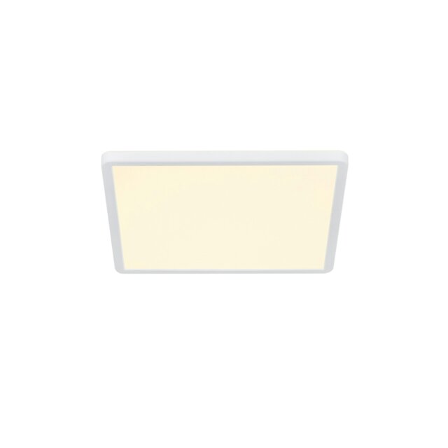 Rackhams Oja 29 Square - 3000/4000K - 3-Step - Ceiling light - White - White - Plastic - 1 - image 1
