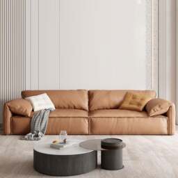 Rackhams Otto L411 Three Seater, Four Seater, Modular Sofa, Leathaire - Others ( Contact Us ) - Four Seater 330cm - With Ottoman - thumbnail 1