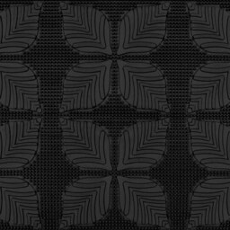 Rackhams Linden Scraper Rubber Pin Doormat 40x60cm, Black - thumbnail 5