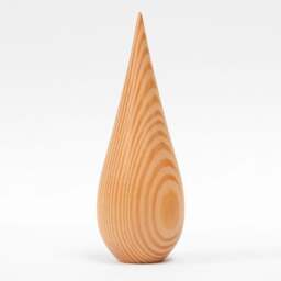 Rackhams Handmade Wooden Drop Ornament - thumbnail 4