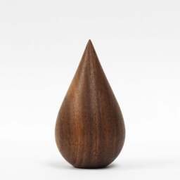 Rackhams Handmade Wooden Drop Ornament - thumbnail 2