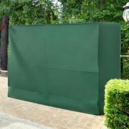 Rackhams 3-Seat Outdoor Garden Swing Chair Protective Cover Water UV Resistant, 240L x 133Wcm, Green - thumbnail 2