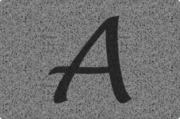 Rackhams Personalised Monogrammed Initial Letter Doormat 60 x 40cm - Grey with Black Letter - Letter B - thumbnail 2