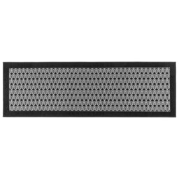 Rackhams Allure Machine Washable Entrance Runner Doormat, 50x150cm - Black - thumbnail 2