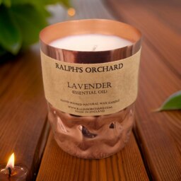 Rackhams Lavender Essential Oil Candle - Silver Tin - thumbnail 5