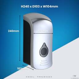 Rackhams 750ml Soap Dispenser in White - thumbnail 4
