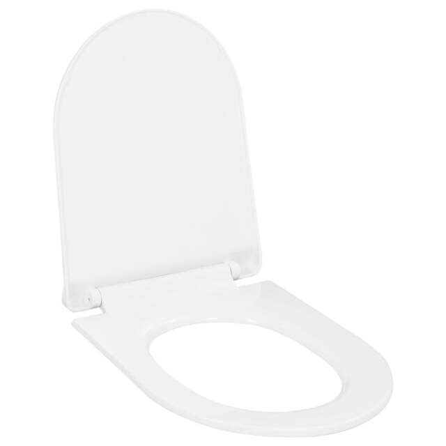 Rackhams Soft-close Toilet Seat with Quick-release Design White