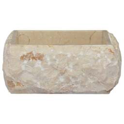 Rackhams Sink Cream 30x30x13 cm Marble - thumbnail 2