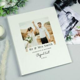 Rackhams Personalised Wedding Photo Album - H30 x W25 x D4.3cm, 1.36kg - thumbnail 4