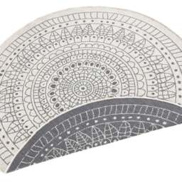 Rackhams Porto Round Reversible Grey Rug Indoor-Outdoor - Ø 200 cm - thumbnail 3