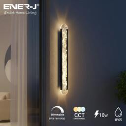 Rackhams 60cm Designer Outdoor LED Wall Light – 16W CCT Tunable & Dimmable – IP65 - thumbnail 2