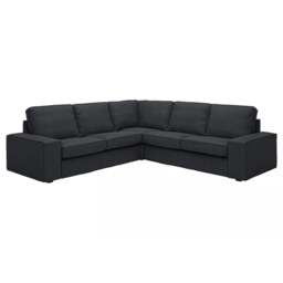 Rackhams Alaska Large Corner Sofa Full Back - Cream - thumbnail 4