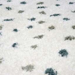 Rackhams Moodi Shaggy Green Drizzle Rug - 80X300 cm - thumbnail 4