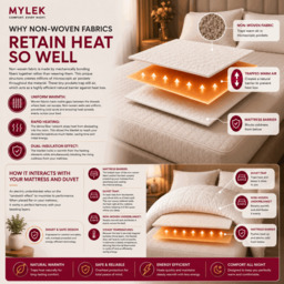 Rackhams Electric Blanket Super King Size Fully Heated Mattress Cover Underblanket with Elasticated Skirt - thumbnail 6